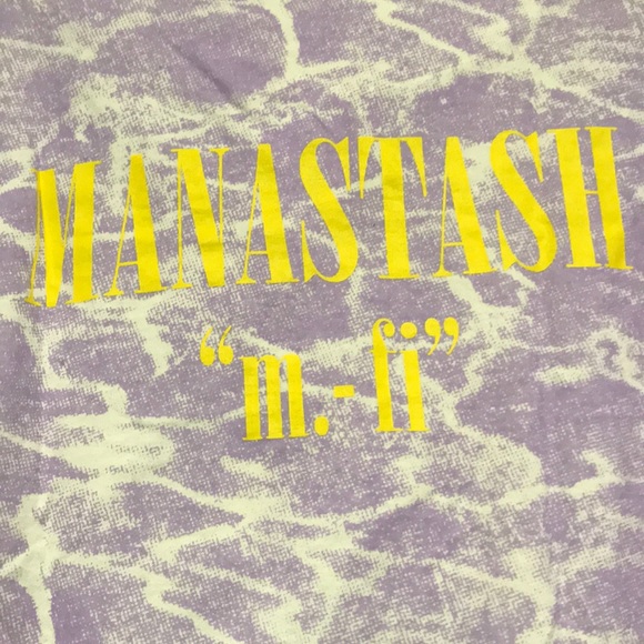 nwt purple tie-die manstash longsleeve - Picture 3 of 5